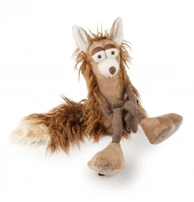 Peluche coyote "Jodie Coyotie" signée Sigikid