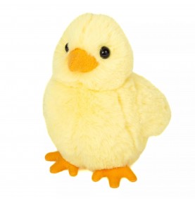Peluche poussin - 10 cm signée Teddy Hermann
