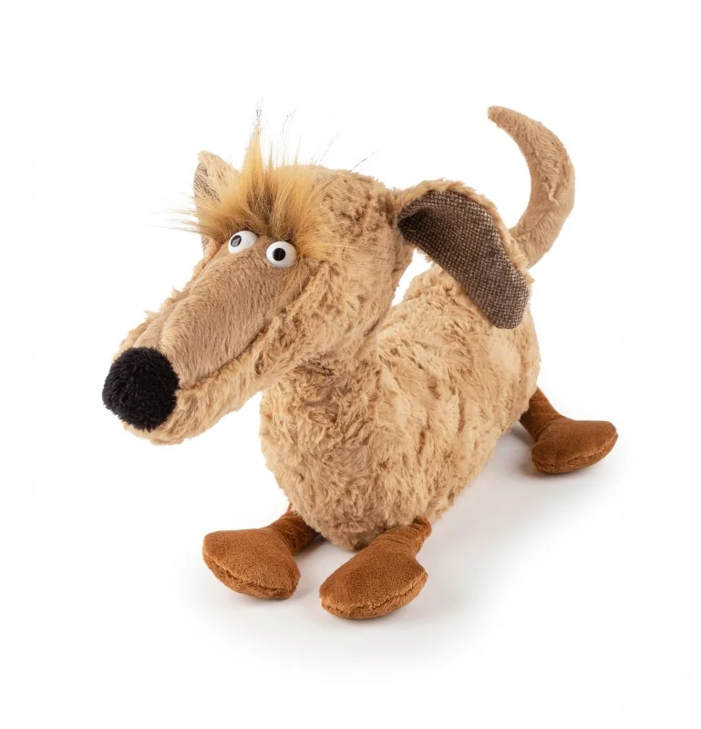 Peluche teckel "Sausage Schorschi" signée Sigikid Peluche teckel "Sausage Schorschi" signée Sigikid