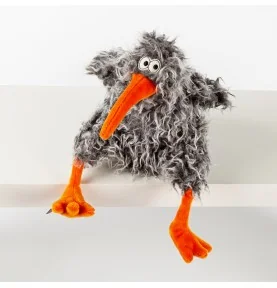 Peluche kiwi "Bottom Bouncer" signée Sigikid, vue de dessus