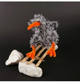 Peluche kiwi "Bottom Bouncer" signée Sigikid