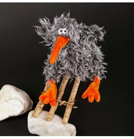 Peluche kiwi "Bottom Bouncer" signée Sigikid