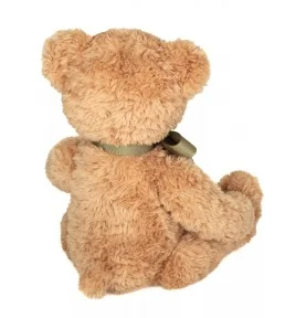 Ours en peluche articulé beige - 37 cm signé Teddy Hermann, vue de dos