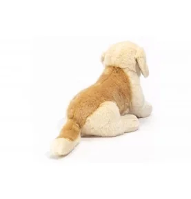 Peluche Golden Retriever assis - 30 cm signée Teddy Hermann, vue de dos Peluche Golden Retriever assis - 30 cm signée Teddy Hermann, vue de dos