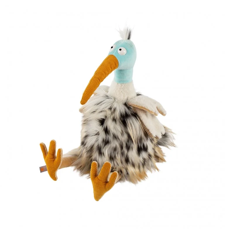 Peluche oiseau "Tobago Tom" signé Sigikid