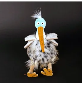 Peluche oiseau "Tobago Tom" signé Sigikid