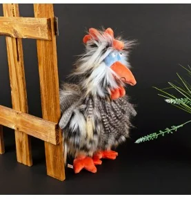 Peluche coq - 26 cm signée Sigikid