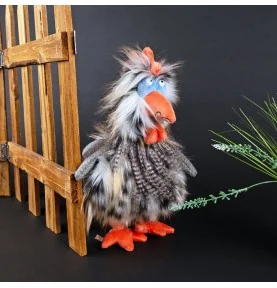Peluche coq - 26 cm signée Sigikid