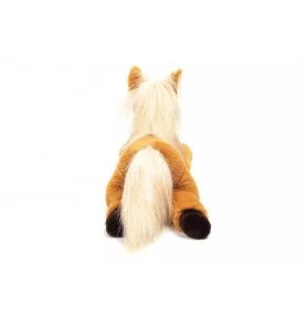 Peluche cheval couché - 34 cm signée Teddy Hermann, vue de dos Peluche cheval couché - 34 cm signée Teddy Hermann, vue de dos