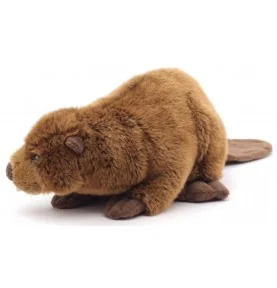 Peluche castor - 29 cm signée Uni-Toys
