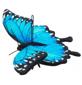 Peluche papillon bleu - 26 cm Peluche papillon bleu - 26 cm