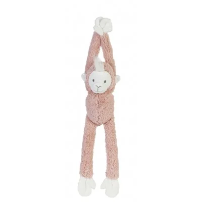 Peluche musicale Singe suspendu Peach