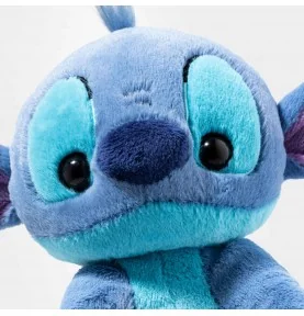 Peluche Stitch - 22 cm DISNEY signée Steiff, gros plan sur la tête