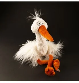 Peluche cigogne "Happy Betty"