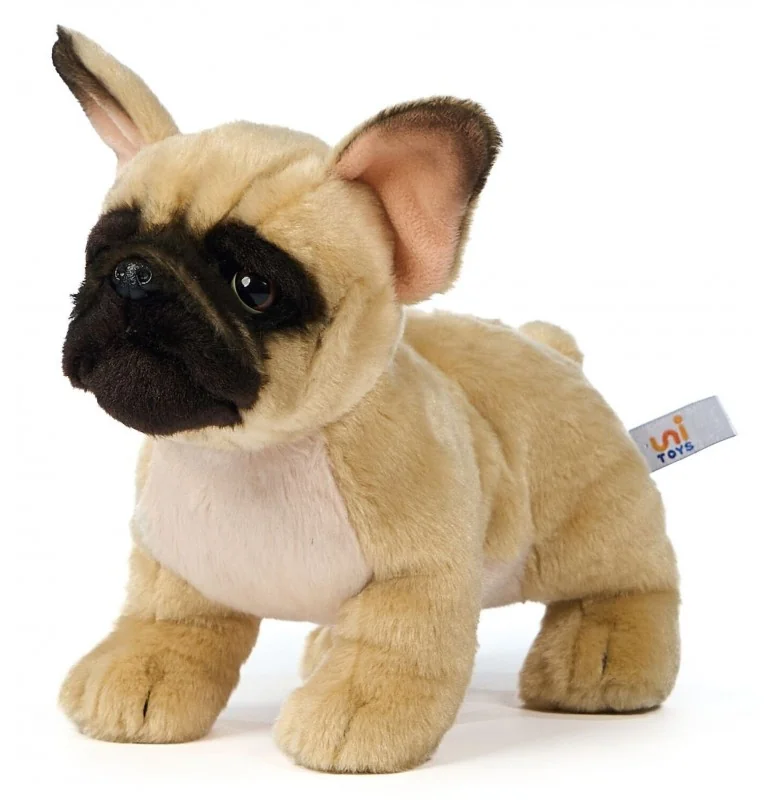 Peluche Bouledogue français - 26 cm