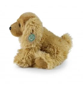 Peluche cocker - 28 cm, vue de profil Peluche cocker - 28 cm, vue de profil