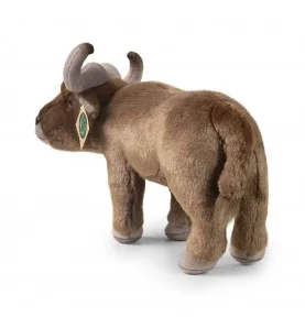 Peluche buffle - 28 cm, vue de dos Peluche buffle - 28 cm, vue de dos