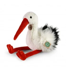 Peluche cigogne - 39 cm