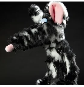 Peluche rat "Schiggi Miggi" signée Sigikid, vue de profil