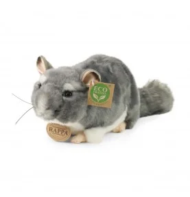Peluche chinchilla - 22 cm signée Rappa