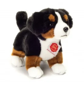 Peluche chiot Bouvier Bernois debout - 23 cm signée Teddy Hermann Peluche chiot Bouvier Bernois debout - 23 cm signée Teddy Hermann