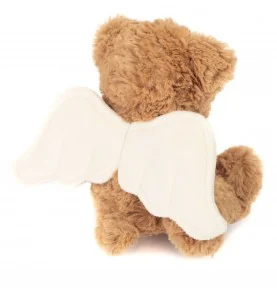 Peluche ange gardien - 20 cm, vue de dos