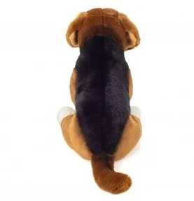 Peluche chien de chasse - 29 cm, vue de dos Peluche chien de chasse - 29 cm, vue de dos