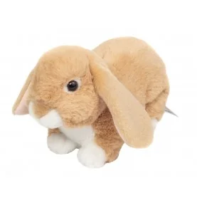 Peluche lapin beige - 23 cm signée Teddy Hermann Peluche lapin beige - 23 cm signée Teddy Hermann
