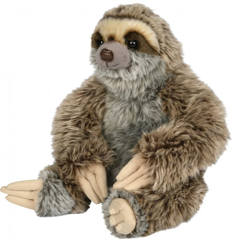 Peluche paresseux assis - 25 cm signée Uni-Toys Peluche paresseux assis - 25 cm signée Uni-Toys