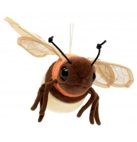 Peluche luciole avec lumière - 17 cm signée Uni-Toys, vue de face Peluche luciole avec lumière - 17 cm signée Uni-Toys, vue de face