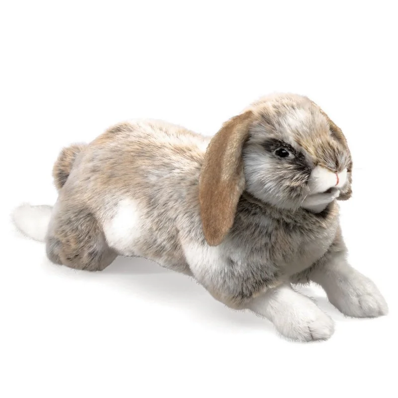 Marionnette à main Lapin bélier hollandais