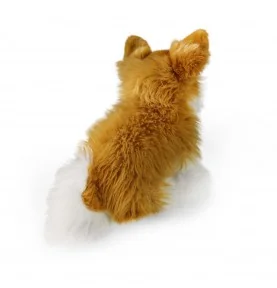 Peluche chihuahua assis - 28 cm, vue de dos