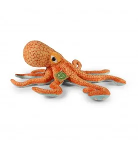 Peluche pieuvre - 36 cm, vue de profil Peluche pieuvre - 36 cm, vue de profil