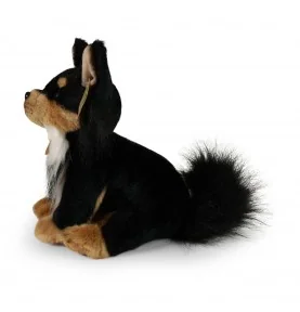 Peluche Chihuahua - 24 cm, vue de profil Peluche Chihuahua - 24 cm, vue de profil