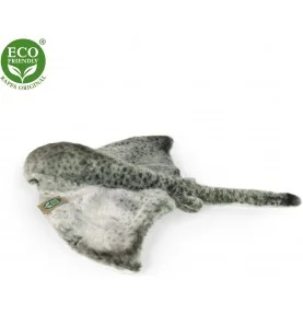 Peluche raie manta - 43 cm, vue de profil Peluche raie manta - 43 cm, vue de profil