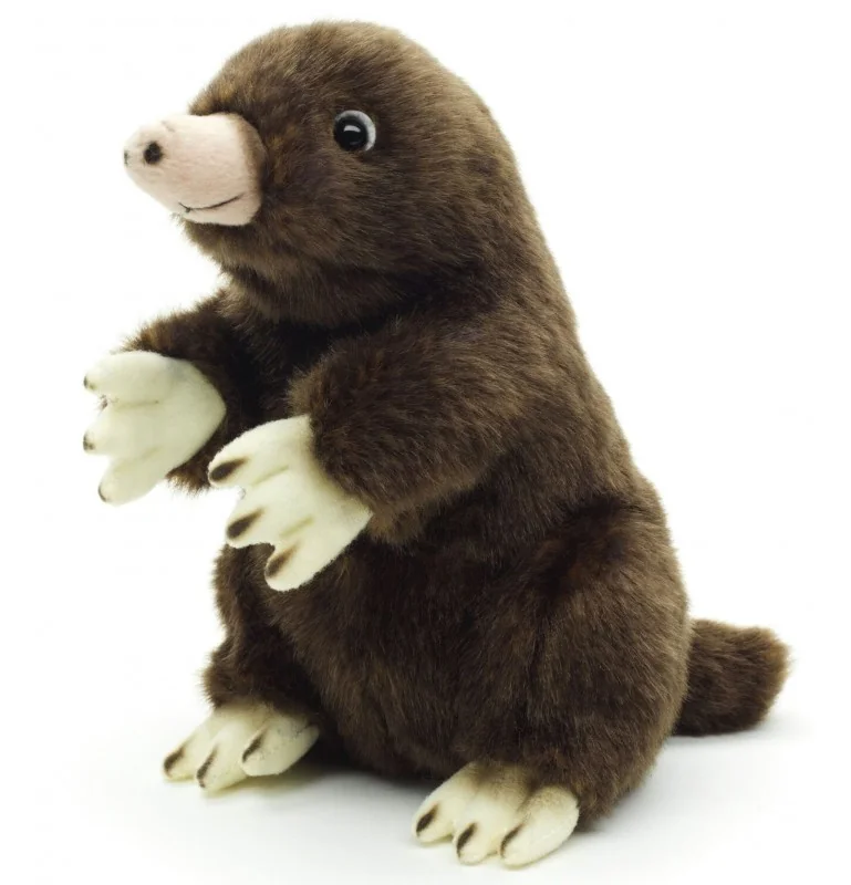 Peluche taupe - 19 cm Peluche taupe - 19 cm