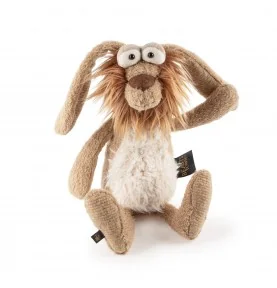 Peluche lapin "je-sais-tout" signée Sigikid