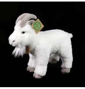 Peluche chÚvre - 20 cm signée Rappa, vue de profil Peluche chÚvre - 20 cm signée Rappa, vue de profil
