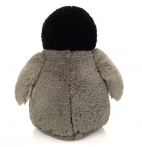 Peluche pingouin - 25 cm signée Teddy Hermann, vue de dos