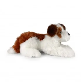 Peluche Shih Tzu - 45 cm signée Rappa, vue de profil Peluche Shih Tzu - 45 cm signée Rappa, vue de profil
