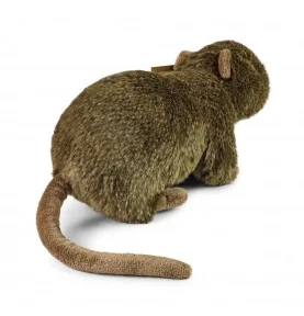 Peluche ragondin - 27 cm signée Rappa, vue de dos Peluche ragondin - 27 cm signée Rappa, vue de dos