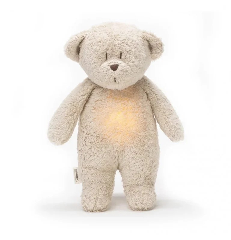 Ourson magique Moonie sable en coton bio Ourson magique Moonie sable en coton bio