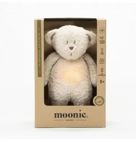 Ourson magique Moonie sable en coton bio, dans sa boite Ourson magique Moonie sable en coton bio, dans sa boite