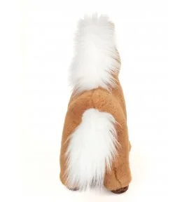 Peluche poney Shetland Yuna - 30 cm signée Teddy Hermann, vue de dos Peluche poney Shetland Yuna - 30 cm signée Teddy Hermann, vue de dos