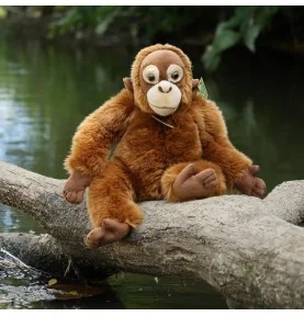 Peluche orang-outan - 27 cm, dans la nature Peluche orang-outan - 27 cm, dans la nature