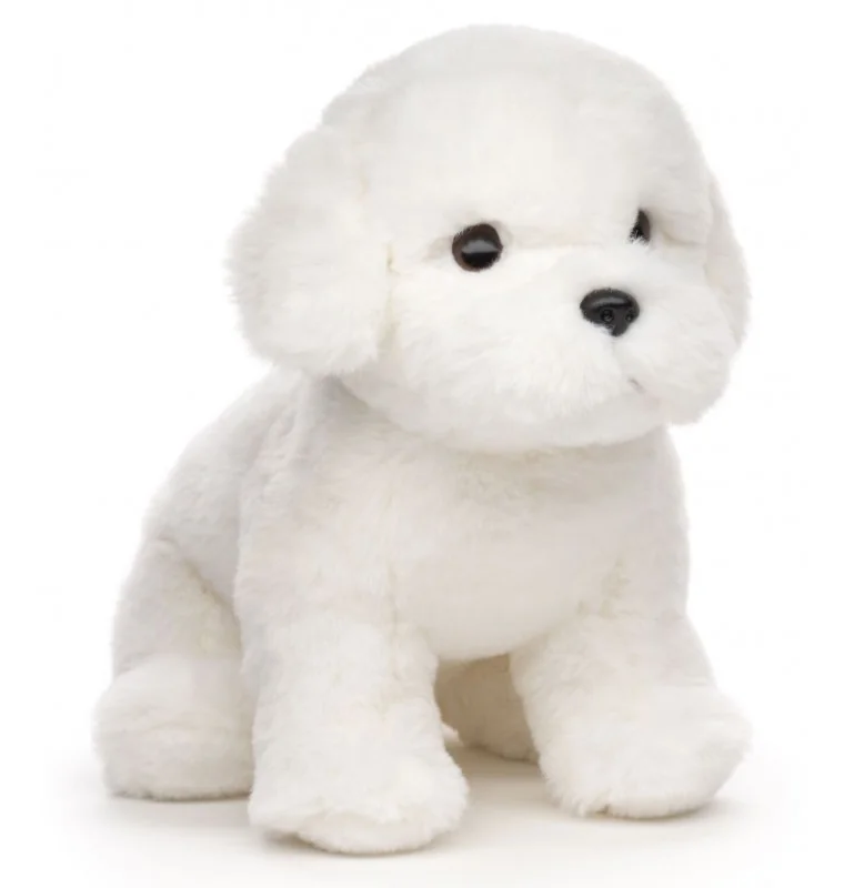 Peluche bichon maltais - 26 cm