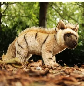 Peluche hyène - 40 cm signée RAPPA, dans la nature