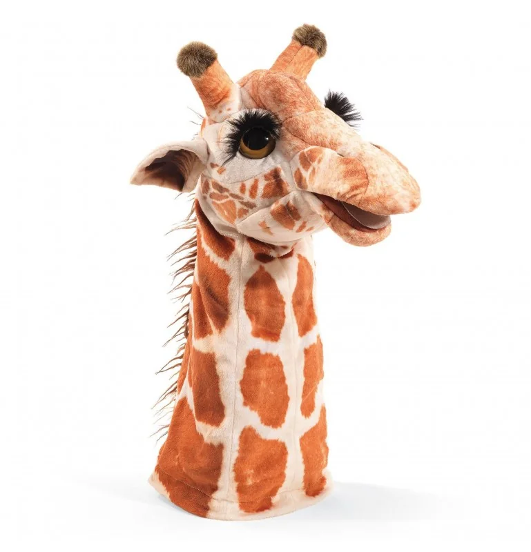 Marionnette girafe signée Folkmanis Marionnette girafe signée Folkmanis