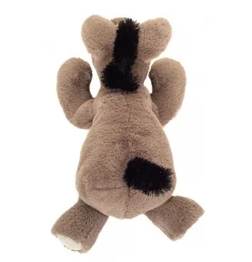 Peluche âne Eddy - 38 cm signée Teddy Hermann, vue de dos