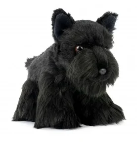 Peluche terrier écossais - 21 cm signée Living Nature